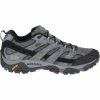 Merrell Moab 2 Waterproof Men's Hiking Shoes - Granite