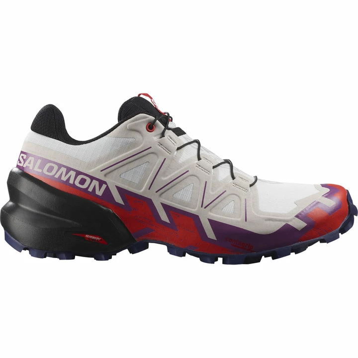 Salomon Speedcross 6 Women's Trail Running Shoes - White 1 Salomon Speedcross 6 Women's Trail Running Shoes - White