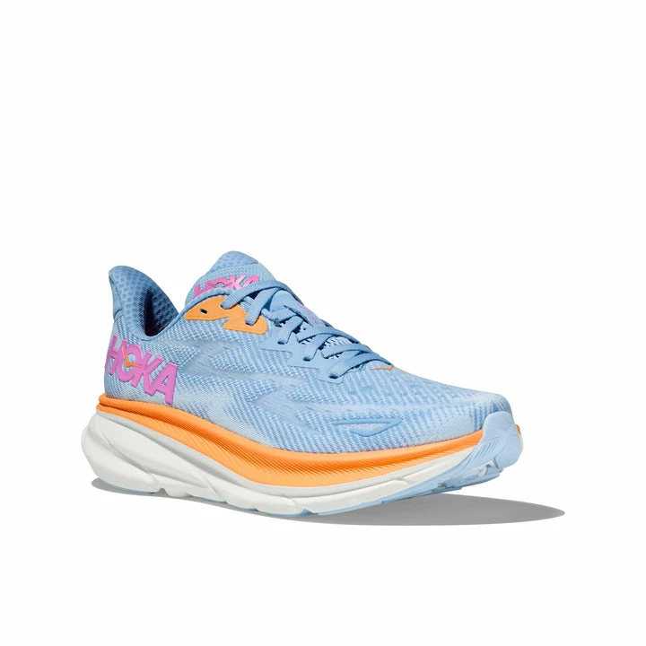 Hoka Clifton 9 Women's Running Shoes - Airy Blue / Ice Water 3 Hoka Clifton 9 Women's Running Shoes - Airy Blue / Ice Water - Image 3
