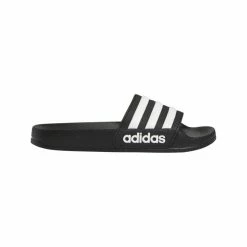 Adidas Adilette Shower Youth Slides - Black/White/Black