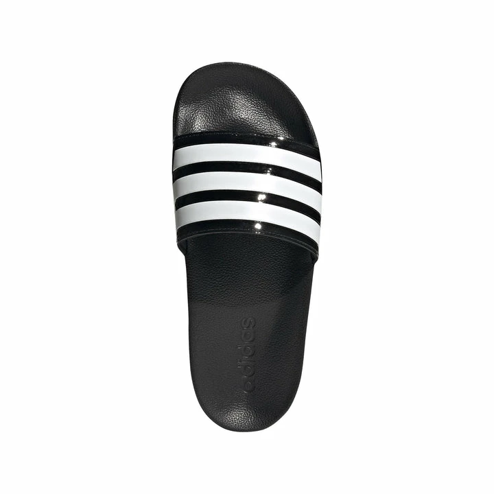 Adidas Adilette Women's Shower Slides - Black/White 2 Adidas Adilette Women's Shower Slides - Black/White - Image 2