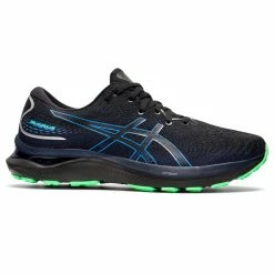 Asics Gel-Cumulus 24 GTX Men's Running Shoes - Black/Blue Coast