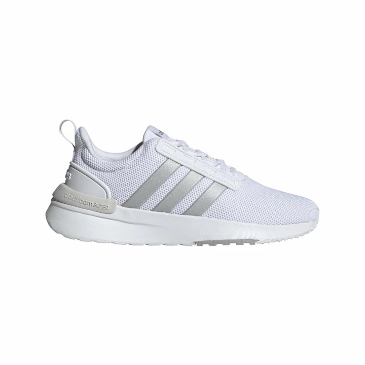 Adidas Racer TR21 Women's Running Shoes - Ftwr White/Matte Silver/Grey One 1 Adidas Racer TR21 Women's Running Shoes - Ftwr White/Matte Silver/Grey One