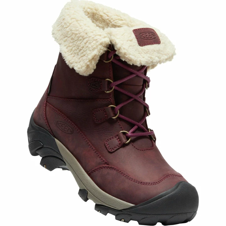 Keen Betty Waterproof Short Women's Boots - Burgundy 2 Keen Betty Waterproof Short Women's Boots - Burgundy - Image 2