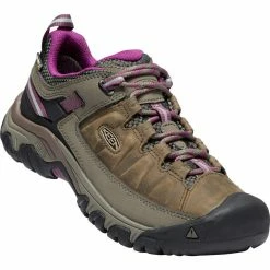 Keen Targhee III Women's Waterproof Hiking Shoes - Weiss/Boysenberry