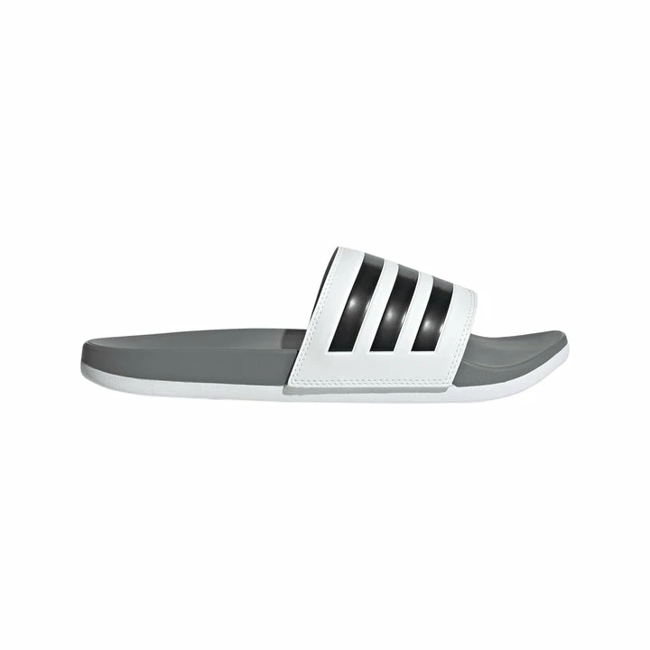 Adidas Adilette Comfort Men's Sandals - Ftwr White/Core Black/Grethr 1 Adidas Adilette Comfort Men's Sandals - Ftwr White/Core Black/Grethr