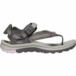 Keen Terradora II Women's Toe Post Sandals - Dark Grey/Dawn Pink