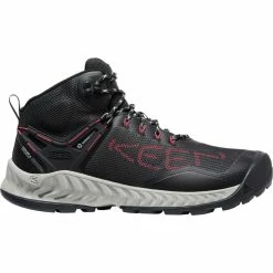 Keen NXIS EVO Mid Waterproof Men's Hiking Shoes - Black/Red Carpet