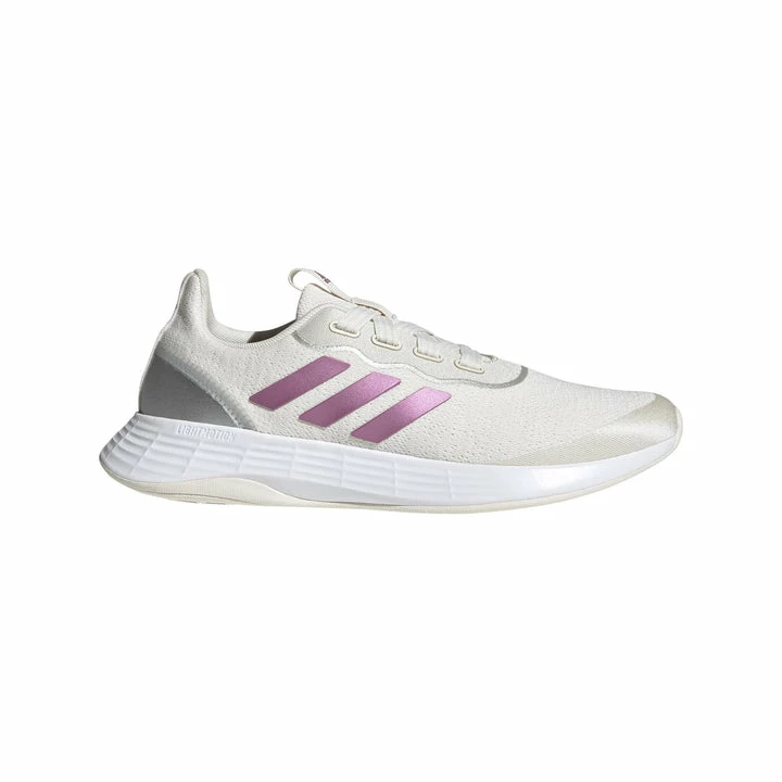 Adidas Qt Racer Sport Women's Running Shoes - White/Cherry/Silver 1 Adidas Qt Racer Sport Women's Running Shoes - White/Cherry/Silver