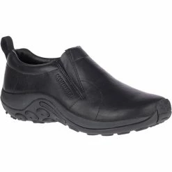 Merrell Jungle Men's Leather Moc - Black